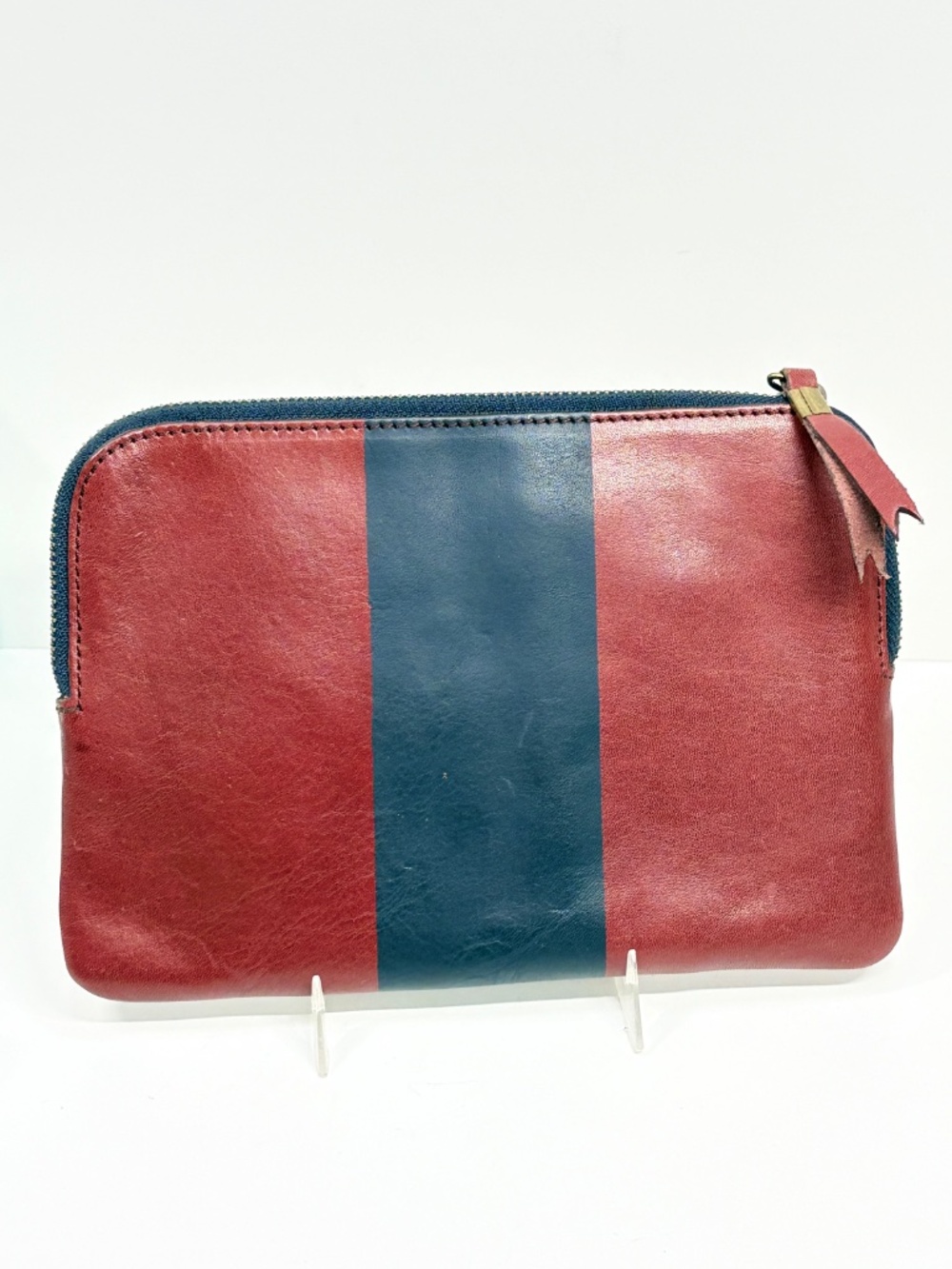 SET of 2 Madewell Leather Pouch Clutch Carryall Wallet - NWOT Condition - Picture 3 of 13